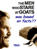 Can people really influence the physical world with thought alone? That is the quandary posed by the film ''The Men Who Stare at Goats''.